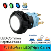RGB Maintained common cathode (-)