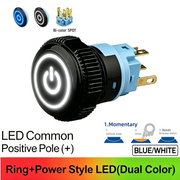 BW Momentary common anode (+)