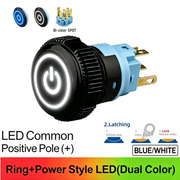BW Maintained common anode (+)