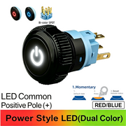 RB Momentary common anode (+)