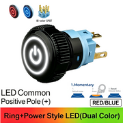 RB Momentary common anode (+)