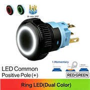 RG Momentary common anode (+)