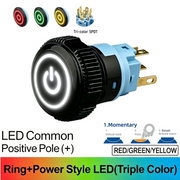 RGY Momentary common anode (+)