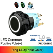 RG DPDT Momentary common anode (+)