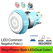 RG DPDT Momentary common cathode (-)
