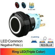 RB SPDT Maintained common cathode (-)