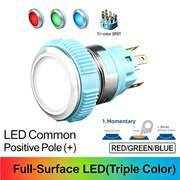 RGB DPDT Momentary common anode (+)