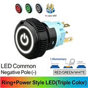 RGW SPDT Momentary common cathode (-)