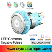 RGW SPDT Maintained common cathode (-)