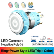RGY SPDT Maintained common cathode (-)