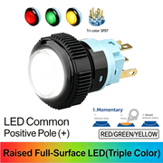 RGY SPDT Momentary common anode (+)