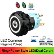 RG SPDT Maintained common cathode (-)