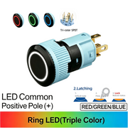 RGB Maintained common anode (+)