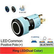 BW Maintained common anode (+)
