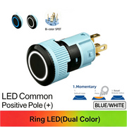 BW Momentary common anode (+)