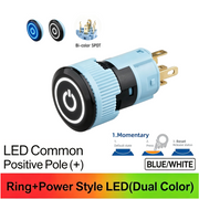 BW Momentary common anode (+)