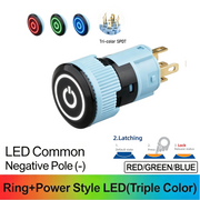 RGB Maintained common cathode (-)