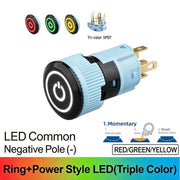 RGY Momentary common cathode (-)