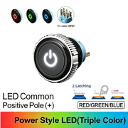 RGB DPDT Maintained common anode (+)