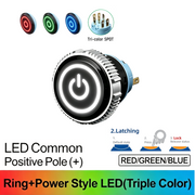RGB SPDT Maintained common anode (+)