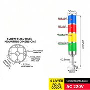 4-Tier 4-Color – Short Arm 220V