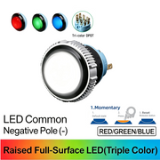RGB DPDT Momentary common cathode (-)