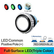 RGB DPDT Momentary common anode (+)