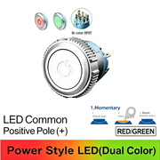 RG DPDT Momentary common anode (+)