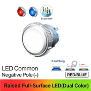 RB SPDT Maintained common cathode (-)
