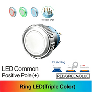 RGB SPDT Maintained common anode (+)