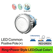RG SPDT Momentary common anode (+)