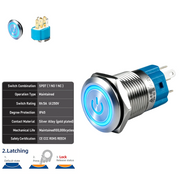 Blue SPDT Latching
