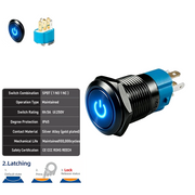 Blue SPDT Latching