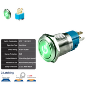 Green SPDT Latching