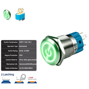Green SPDT Latching