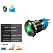 Green SPDT Latching