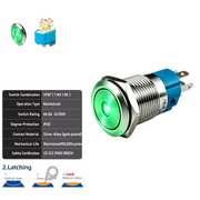 Green SPDT Latching