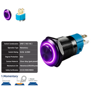 Purple SPDT Momentary