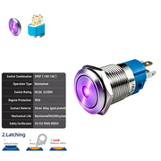 Purple SPDT Latching