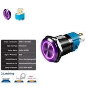 Purple SPDT Latching