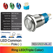 RGB Common anode Momentary