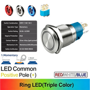 RWB Common anode Momentary