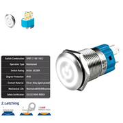 White SPDT Latching