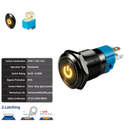 Yellow SPDT Latching
