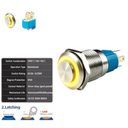 Yellow SPDT Latching