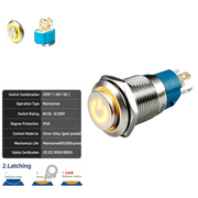 Yellow SPDT Latching