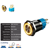 Yellow SPDT Latching