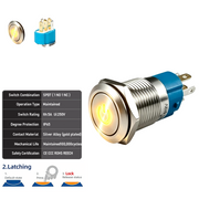 Yellow SPDT Latching