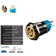 Yellow SPDT Latching