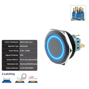 Blue DPDT Latching